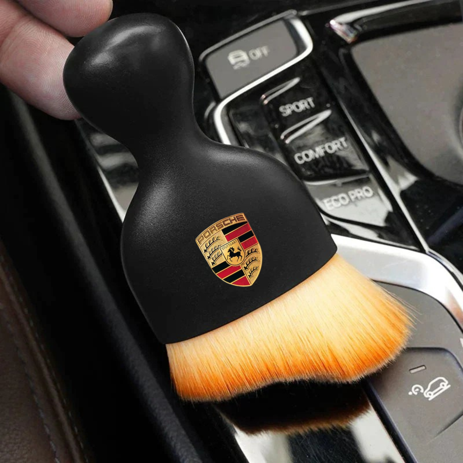 D80 PRO – Precision detailing brush with your Car's Logo