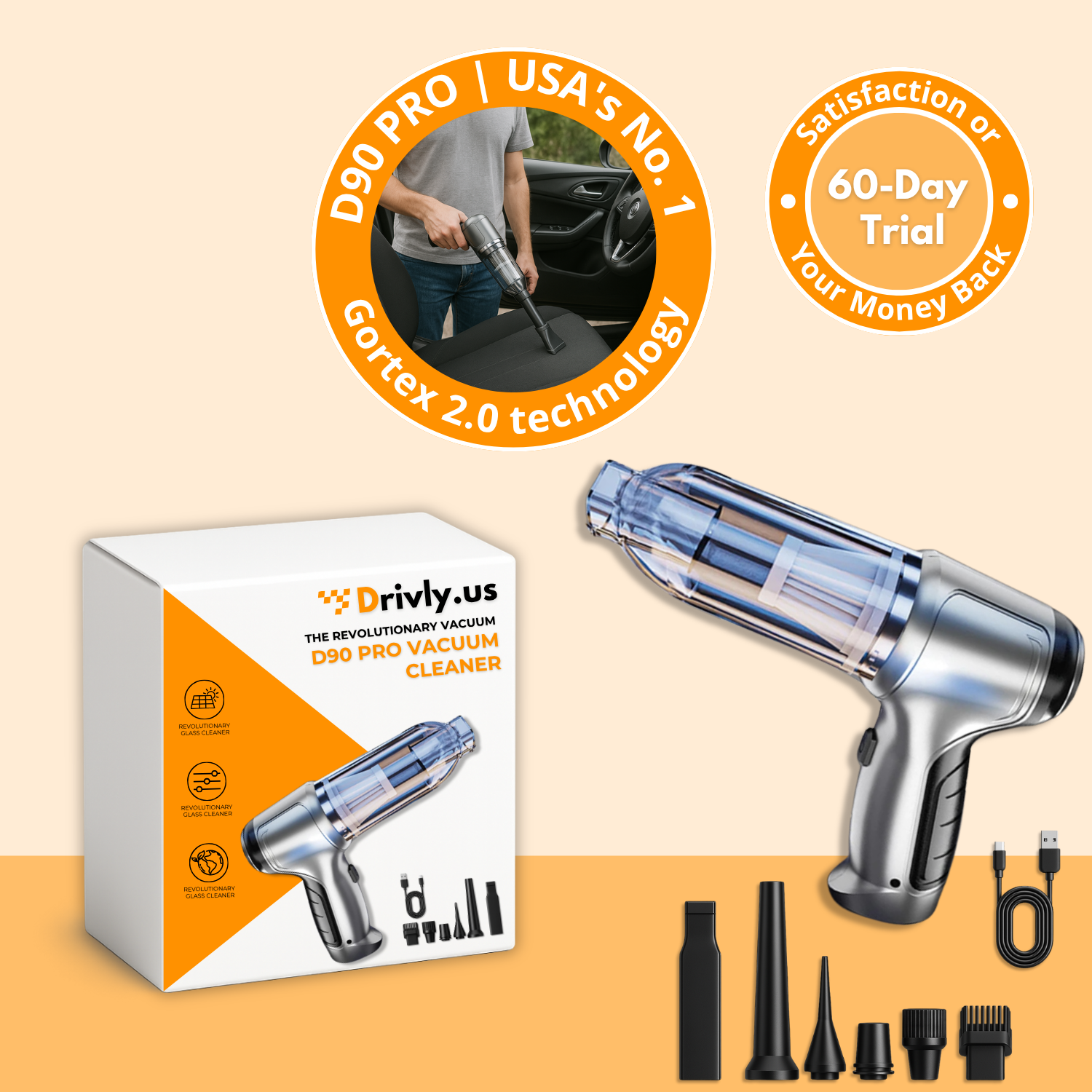 D90 PRO | Voted the US’s #1 Precision Vacuum Cleaner in 2026