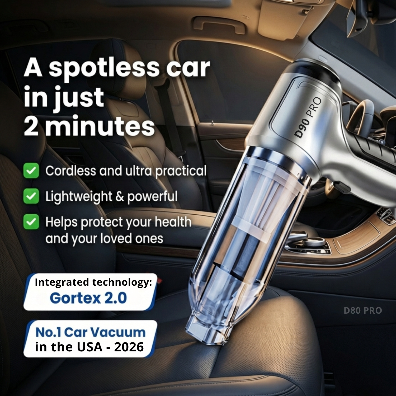 D90 PRO | Voted the US’s #1 Precision Vacuum Cleaner in 2026
